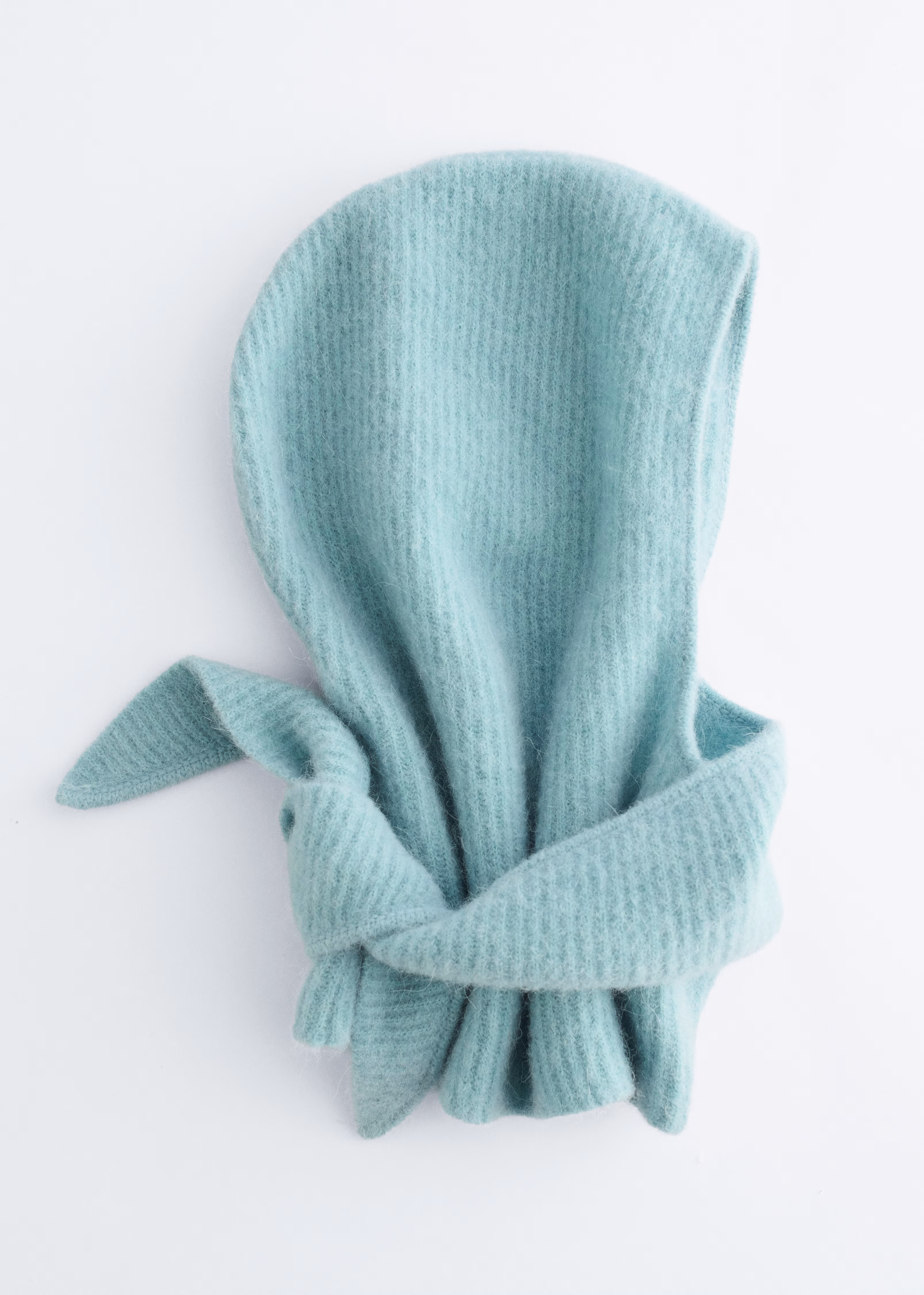 Шарф-капюшон из смеси альпаки- Заказать в России