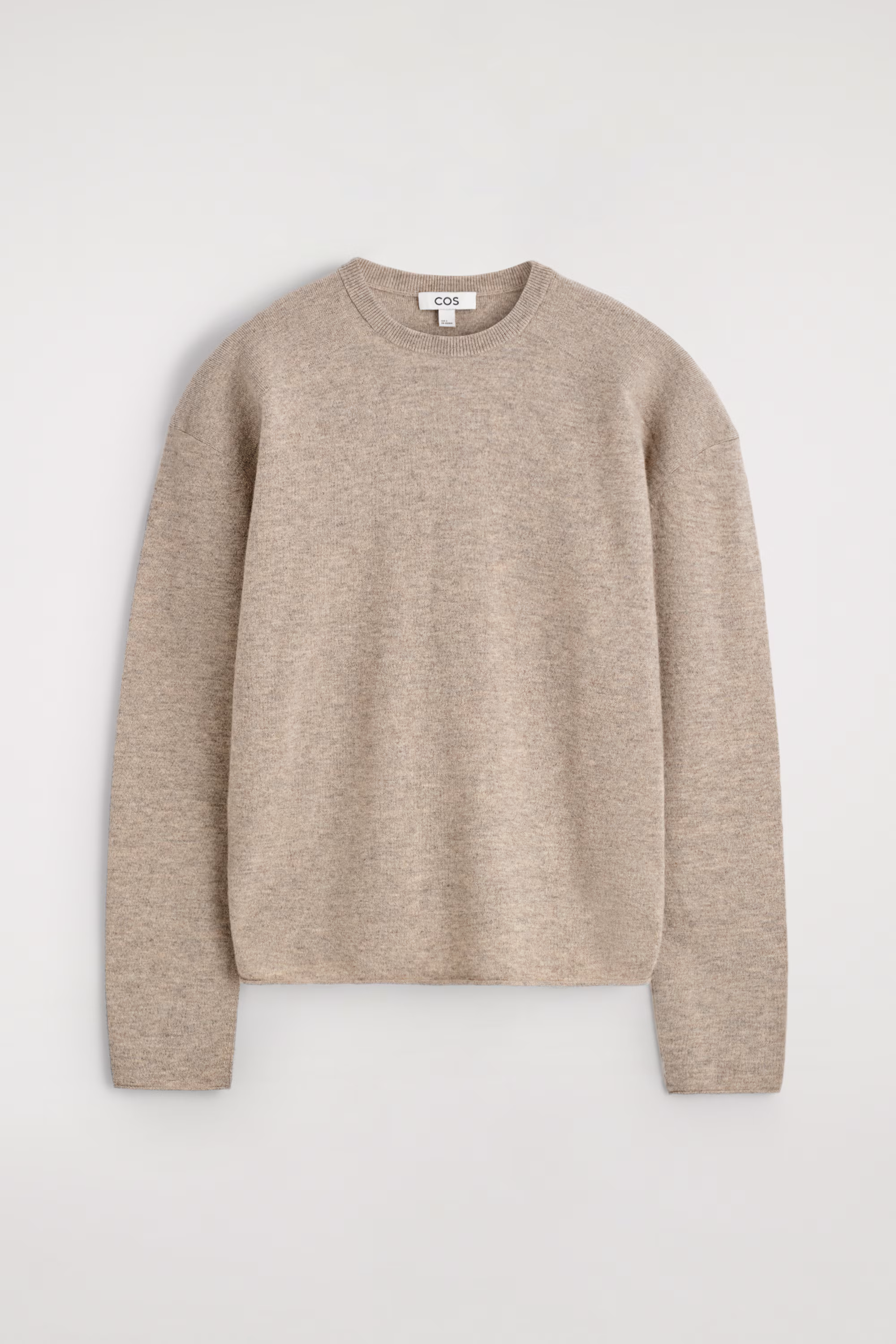 Свитер с круглым вырезом из мериносовой шерсти