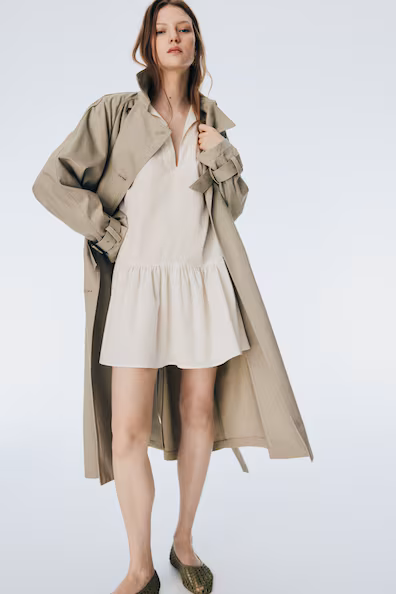 Платье с расклешённой юбкой- Заказать в России