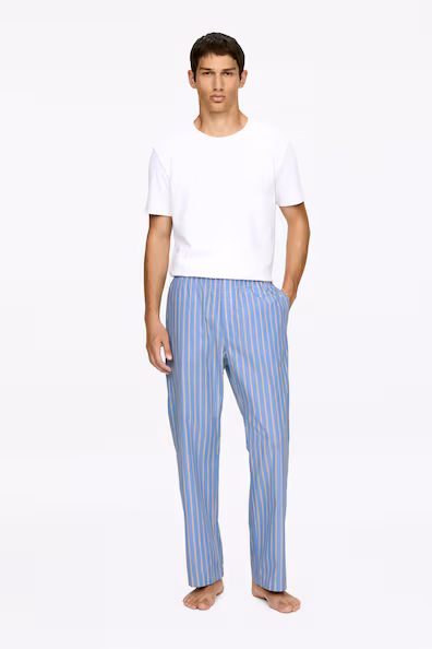 Пижамные брюки из поплина- Заказать в России