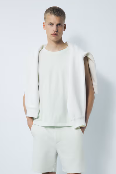 Шорты REGULAR FIT из трикотажа- Заказать в России