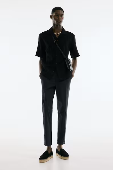 Шорты из хлопка стандартной посадки REGULAR FIT