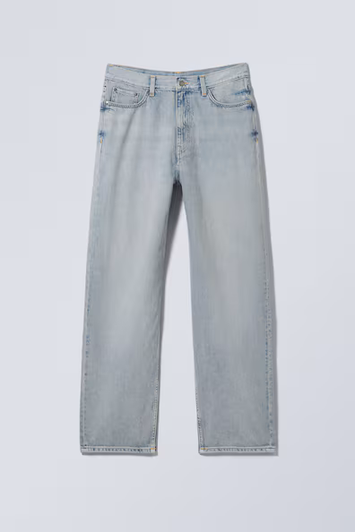 Джинсы GALAXY средней посадки и прямыми штанинами- Заказать в России