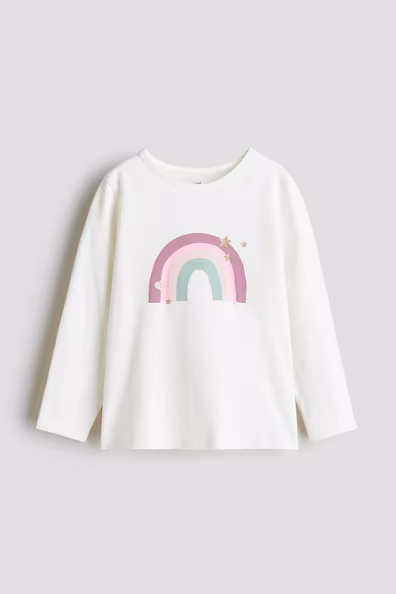 Свитер из джерси с принтом- Заказать в России