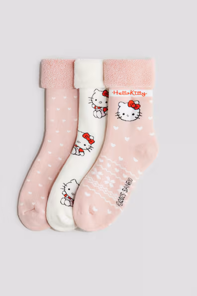 Набор из 3 пар носков из футболки- Заказать в России