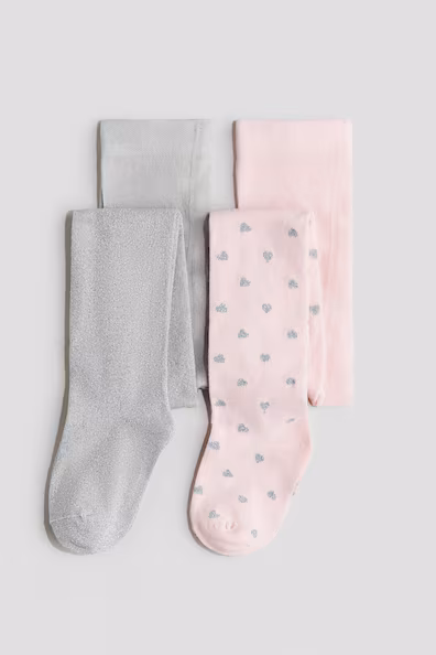 H&M Набор из 2 колготок из тонкой ткани