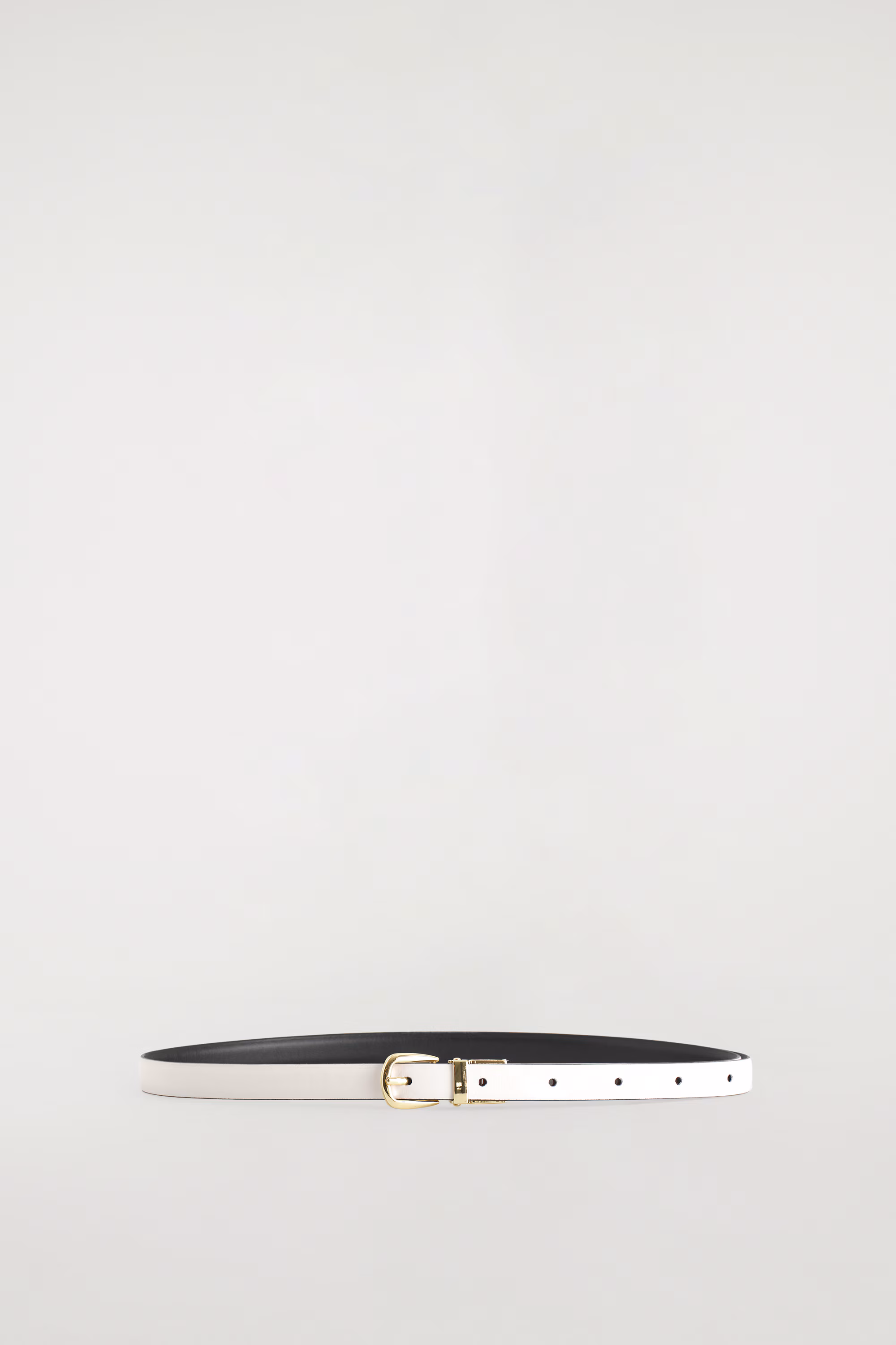 Ремень из тонкой обратимой кожи- Заказать в России