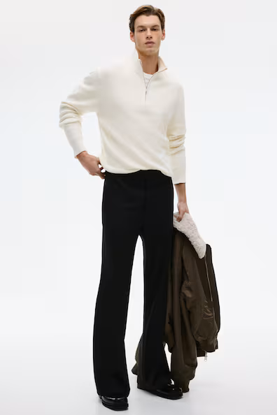 Свитер с молнией REGULAR FIT- Заказать в России