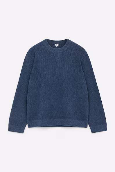 Хлопковая и льняная свитер