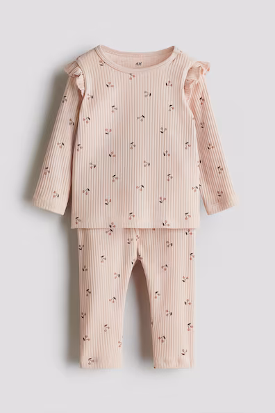 Комплект из рубчикового хлопка