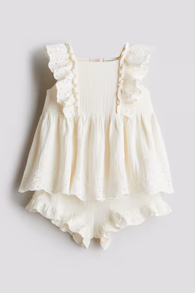 Комплект из 2-х штук из хлопковой муселина- Заказать в России