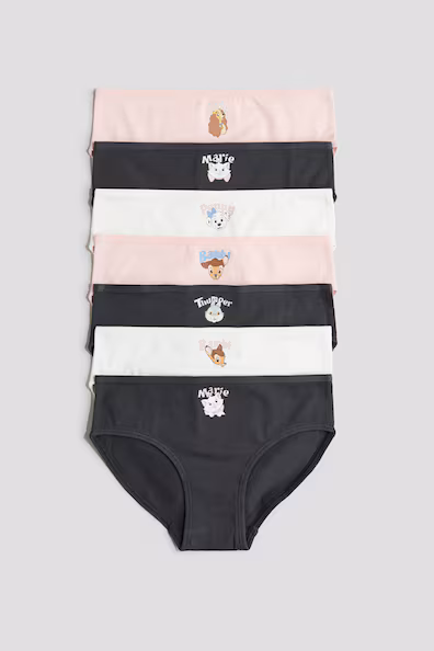 Набор из 7 трусов из хлопка