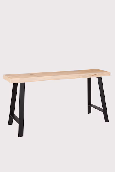 Деревянная скамья- Заказать в России