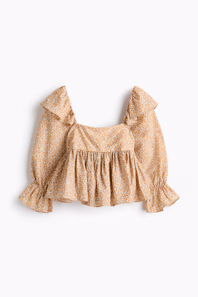 Блузка с оборками- Заказать в России