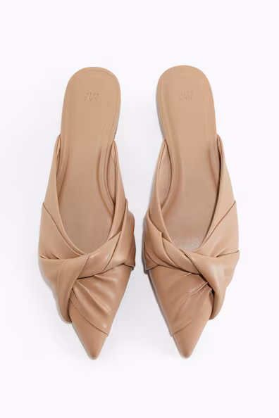 Мюли с деталями скрученной фурнитуры- Заказать в России