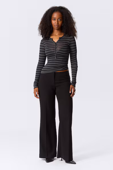 Брюки с ателье фонарь средней талии