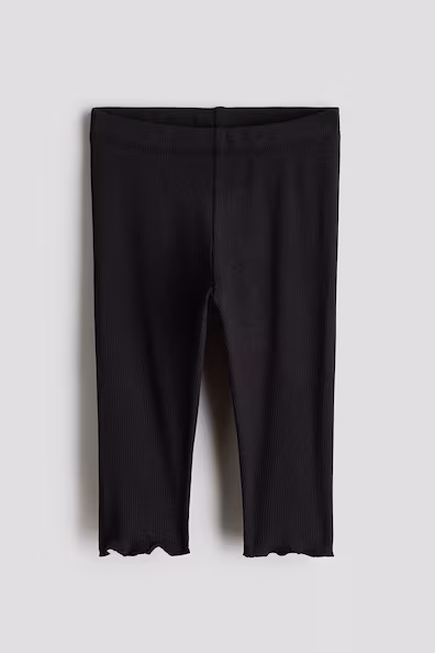 Ребристые леггинсы из хлопка- Заказать в России