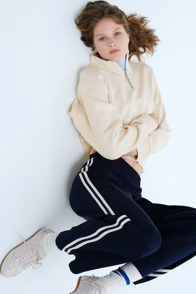 H&M Свитшот с застежкой-молнией