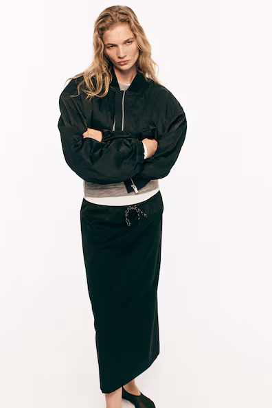 Юбка из шерстяной смеси- Заказать в России