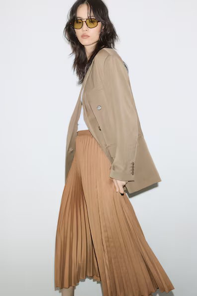 Плиссированная юбка- Заказать в России