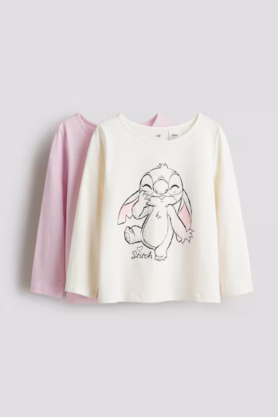 Набор из 2 свитеров из хлопка с принтом- Заказать в России