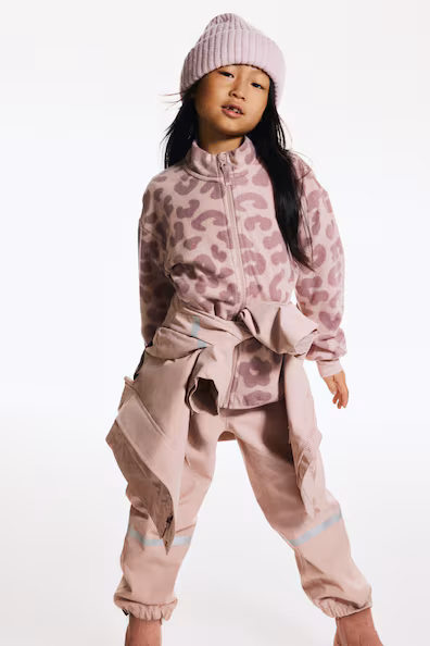 Поларфлисовое пальто