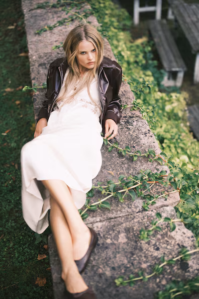 Куртка из ткани с покрытием