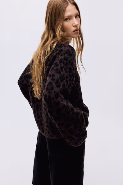 H&M Свитер из жаккардового трикотажа