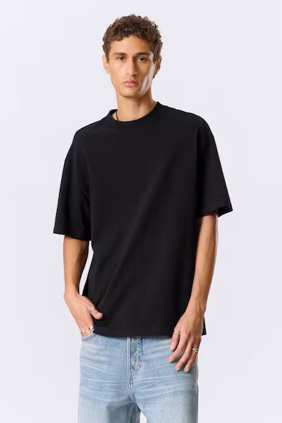 Футболка из плотного хлопка большого размера