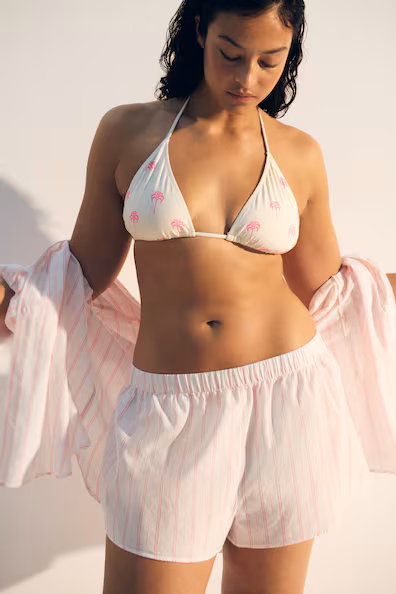 Пляжные шорты из хлопка