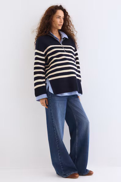 MAMA свитер BEFORE & AFTER с молнией- Заказать в России