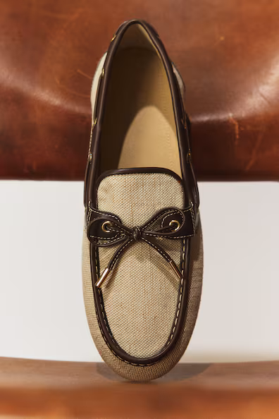 Плетеные туфли