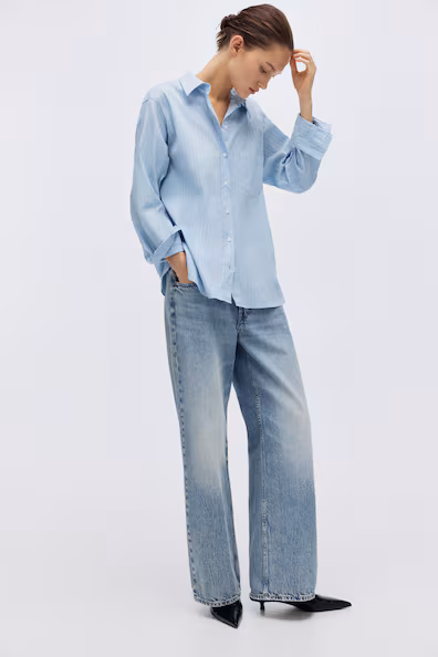 H&M OVERSIZE рубашка