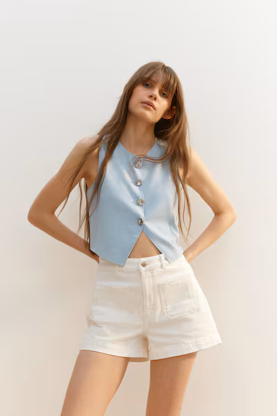 Жилет из джерси- Заказать в России