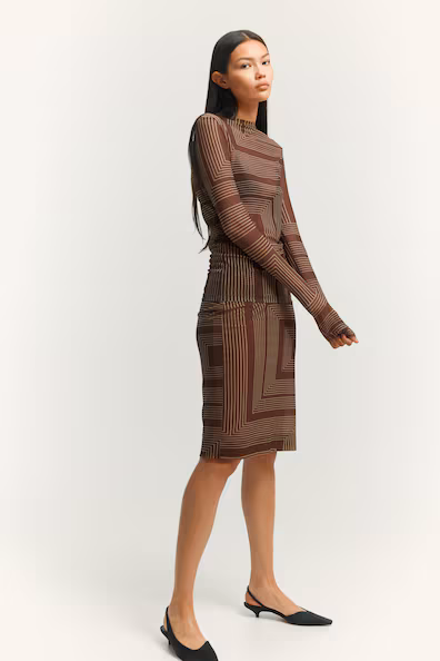 Юбка из сетки