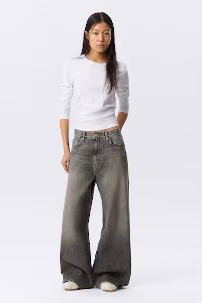 Джинсы унисекс SOLAR LOOSE WIDE LEG