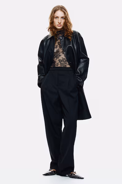 Штаны из шерстяной смеси- Заказать в России