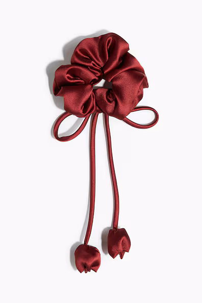 Резинка для волос с бантом