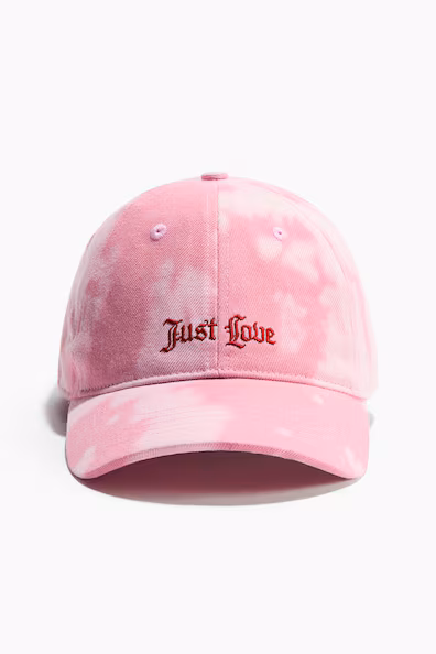 Бейсболка из хлопкового холста с вышивкой- Заказать в России