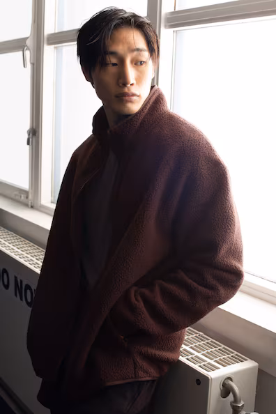 Кофта из мехового меха REGULAR FIT- Заказать в России