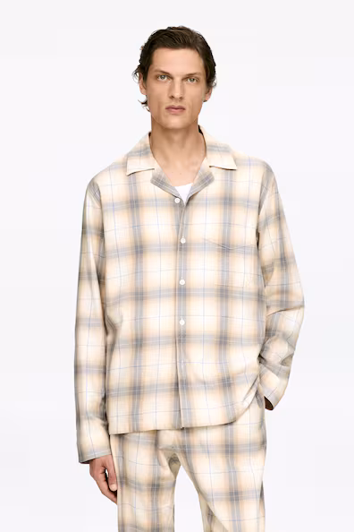 H&M Пижамная рубашка из фланели