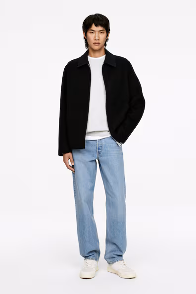 H&M Джинсы широкие прямого кроя OCEAN