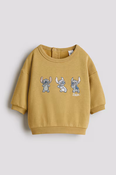 Свитшот с рисунком и флисовой подкладкой- Заказать в России