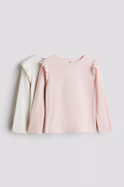 Набор из 2 рубчиковых свитеров из хлопка- Заказать в России