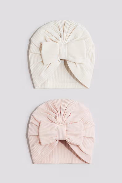 Пакет из 2 шапок с узлом- Заказать в России