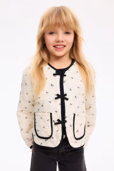 Пуховик с рисунком