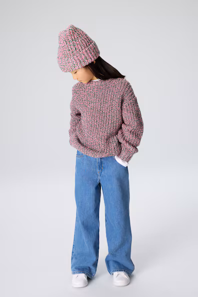 Шапка из мраморного хлопкового трикотажа- Заказать в России