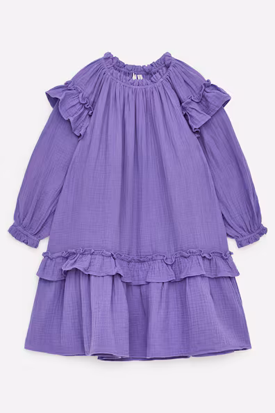 Платье из муселина хлопка- Заказать в России