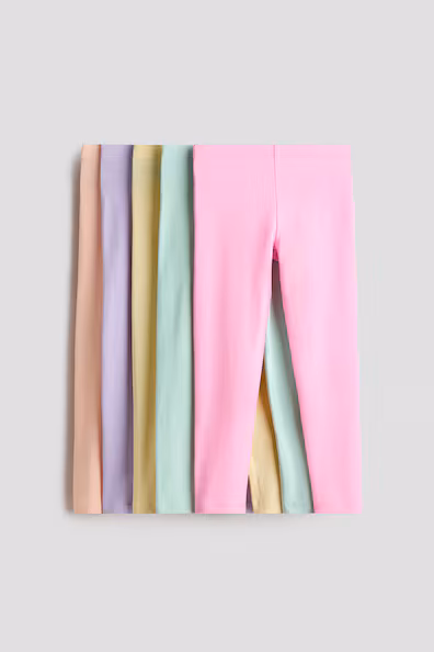 Пакет из 5 леггинсов из джерси- Заказать в России