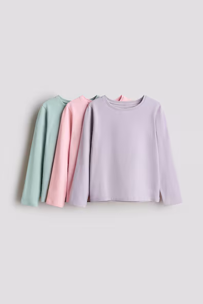 Набор из 3 свитеров с длинными рукавами